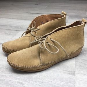 NWOT Vintage Minnetonka Ankle Moccasins, Sz 6.5